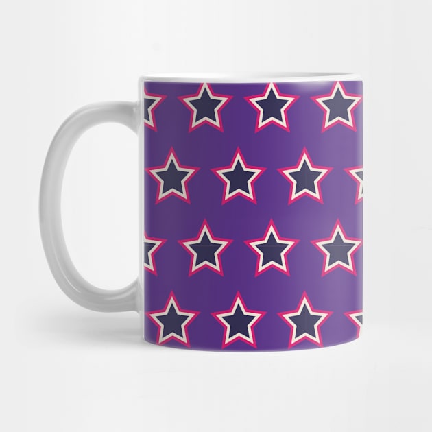 Ahmad | Colorful Stars Pattern by jeeneecraftz